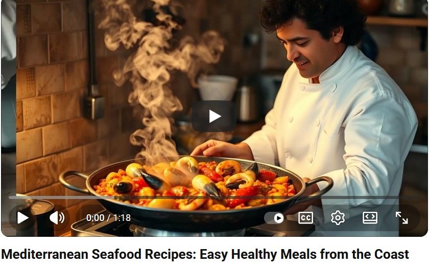 Mediterranean Seafood Recipes: Easy Healthy Meals from the Coast 